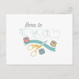 縫い生まれる ポストカード