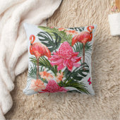 縫い目のないフローラの夏の背景 クッション (ブランケット)