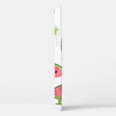 縫い目のない熱帯パターン、かわいい水彩カラーチャ Case-Mate iPhoneケース (裏面 / 右)