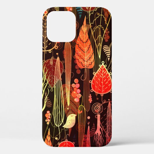 縫い目のない美しい紅葉とトランジスター Case-Mate iPhoneケース (裏面)
