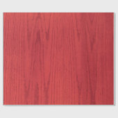 縫い目のマッチ：木目赤のラッピング紙 ラッピングペーパー (フラット)