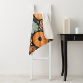 縫い目の無いかわいい秋模様背景 シェルパブランケット (インサイチュ)