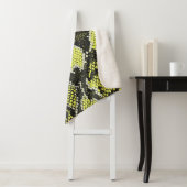 縫い目の無いヴィンテージヘビの動物の皮のパターン。ヘビ シェルパブランケット (インサイチュ)