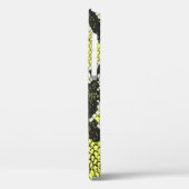 縫い目の無いヴィンテージヘビの動物の皮のパターン。ヘビ Case-Mate iPhoneケース (裏面 / 左)