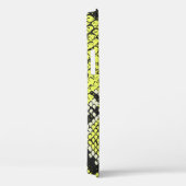 縫い目の無いヴィンテージヘビの動物の皮のパターン。ヘビ Case-Mate iPhoneケース (裏面 / 右)