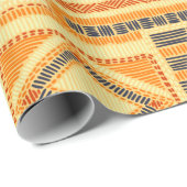 縫い目の無い継ぎはぎ模様。ボヘミアンオ ラッピングペーパー (ロールコーナー)