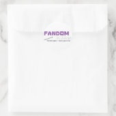 縫い糸のファンダム ラウンドシール (バッグ)