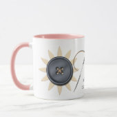 縫い、縫って下さい マグカップ (左)