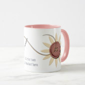 縫い、縫って下さい マグカップ (正面右)