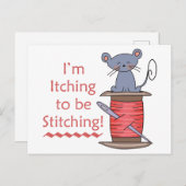 縫うかゆみ ポストカード (正面/裏面)