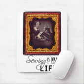 縫うことが私の人生 マウスパッド (マウス)