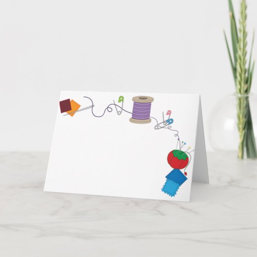 縫うこと カード (正面)