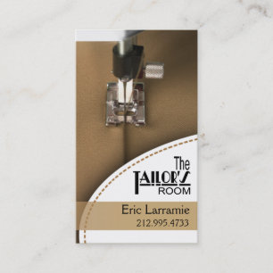 縫うこと: テーラー、ドレスメーカー、デザイナー、裁縫婦 名刺