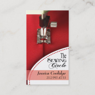 縫うこと: ドレスメーカー、テーラー、デザイナー、裁縫婦 名刺