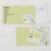 縫うこと-ビジネス 名刺 (正面/裏面)