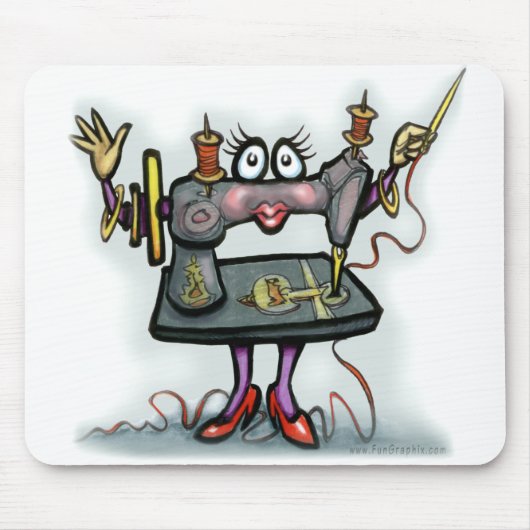 縫うこと マウスパッド (正面)