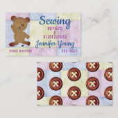 縫うこと 名刺 (正面/裏面)