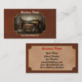 縫うこと-歌を歌って下さい 名刺 (正面/裏面)