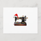 縫うギフト | メリークリスマス 縫う愛好者 案内ポストカード (正面)
