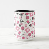 縫うテーマのマグ マグカップ (中央)