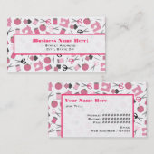 縫うテーマの名刺 名刺 (正面/裏面)