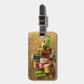 縫う供給の荷物のラベル ラゲッジタグ (正面縦)