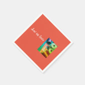 縫う愛に酔いしれて スタンダードカクテルナプキン (角)