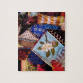 縫う-パッチワーク-祖母のキルト ジグソーパズル (縦)