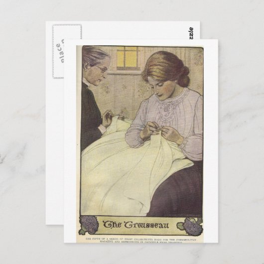 縫う ポストカード (正面/裏面)