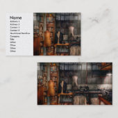 縫う- Inudstrial -質の麻布 名刺 (正面/裏面)