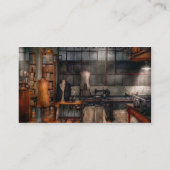 縫う- Inudstrial -質の麻布 名刺 (裏面)