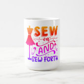 縫って縫う コーヒーマグカップ (中央)