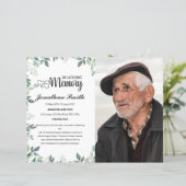 縫合葬式プログラムテンプレート (スタンド正面)