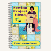 縫物プロジェクト ノートブック (正面)