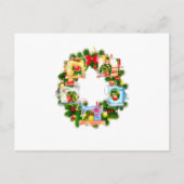 縫製ギフト | メリークリスマスの縫製ギフト 案内ポストカード (正面)