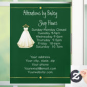 縫製修正事業 ウィンドウサイン (ホーム)