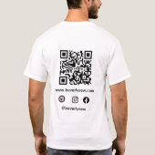 縫製針キット ビジネスプロモーションアパレル Tシャツ (裏面)
