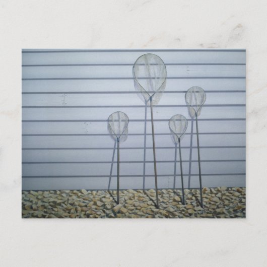 縮み上がった網 ポストカード (正面)