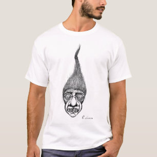 縮められた頭部、.com tシャツ