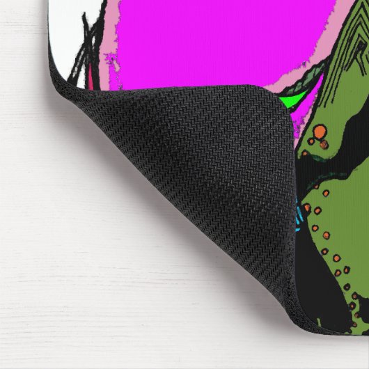 縮れた マウスパッド (コーナー)