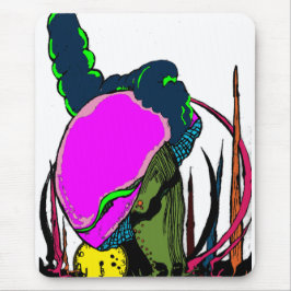 縮れた マウスパッド