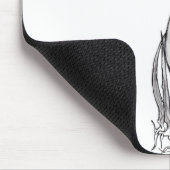 縮れた マウスパッド (コーナー)