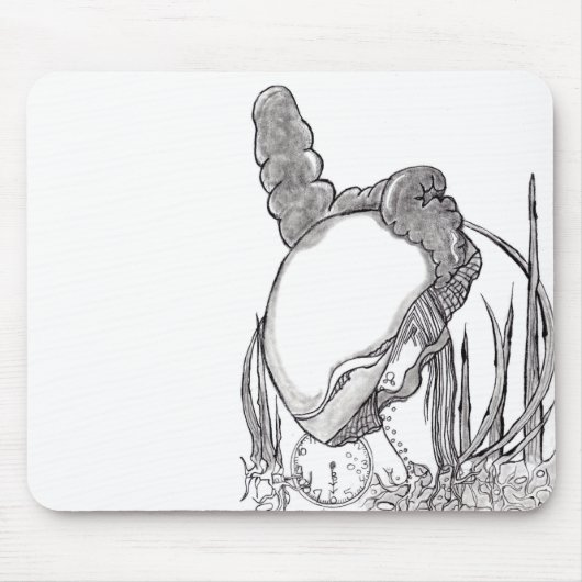 縮れた マウスパッド (正面)