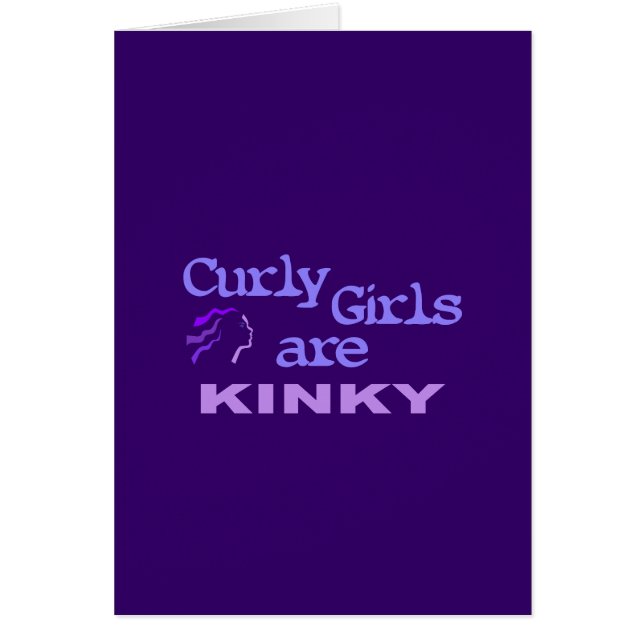 縮れ毛の女の子は優しい (正面)