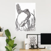 縮んだ ポスター (ホームオフィス)