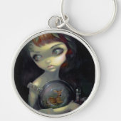 "縮図: 子鹿" Keychain キーホルダー (正面)