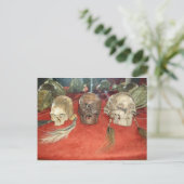 縮小したヘッドブードゥーディスプレイ ポストカード (スタンド正面)