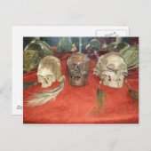 縮小したヘッドブードゥーディスプレイ ポストカード (正面/裏面)