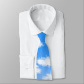 繁みの中から見てるにゃん猫(青空) ネクタイ (タイ)