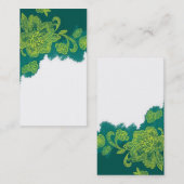 繁文の絵画の名刺のtemplat 名刺 (正面/裏面)